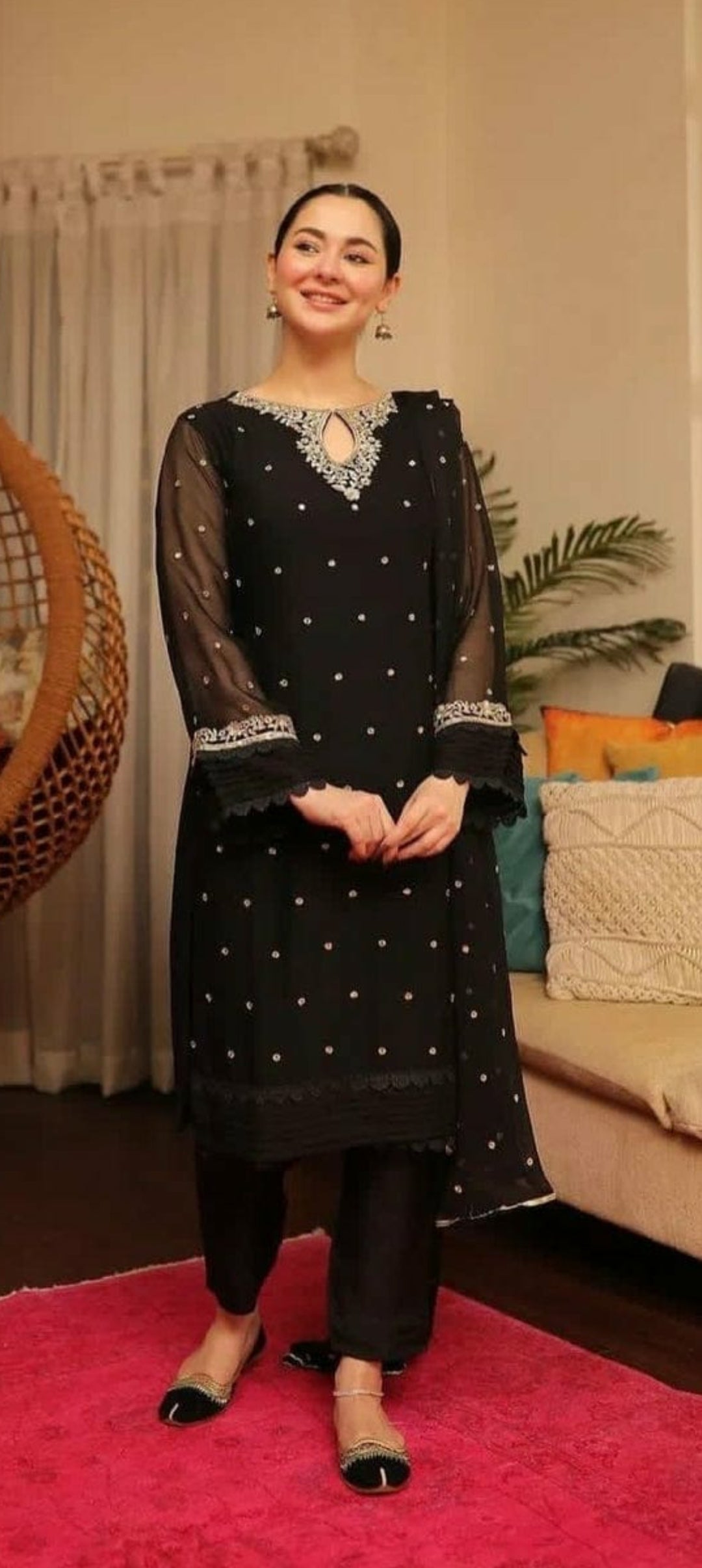 Premium Quality 3-Piece Stitched Embroidered Dress