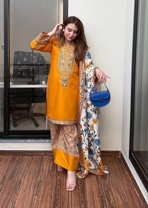 Premium Quality 3-Piece Stitched Dress