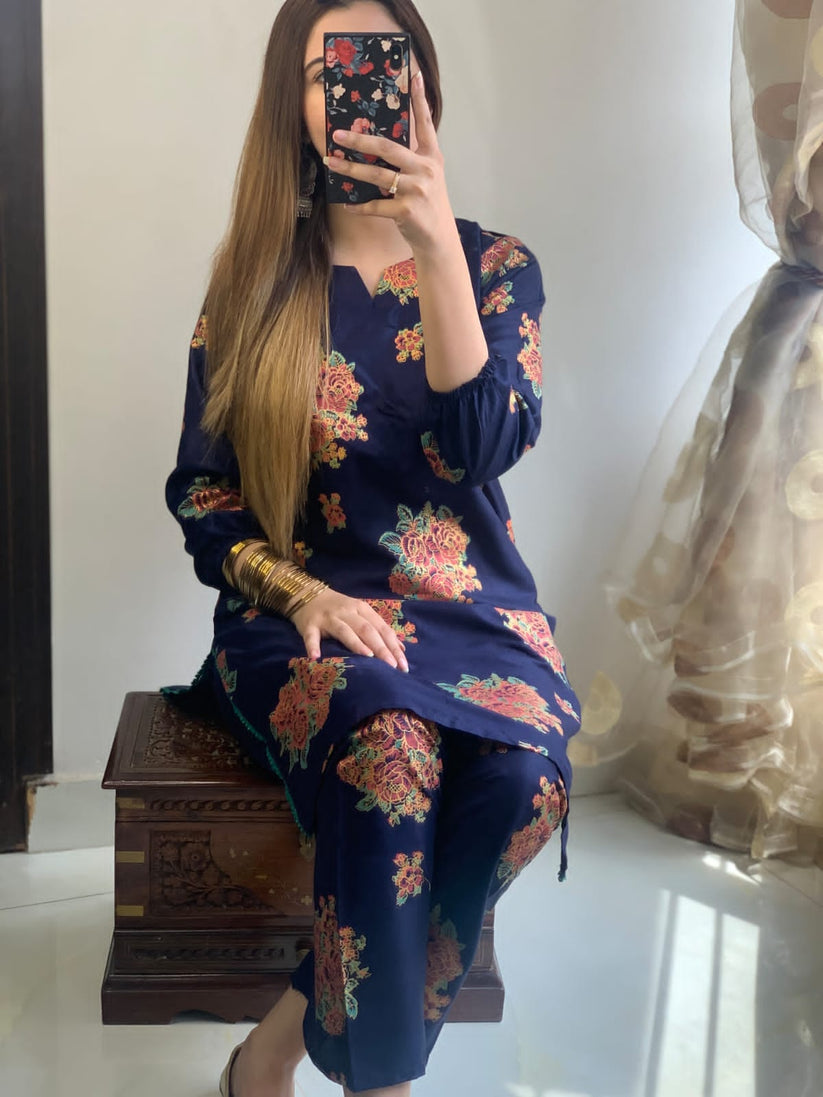 2-Piece Stitched Dress