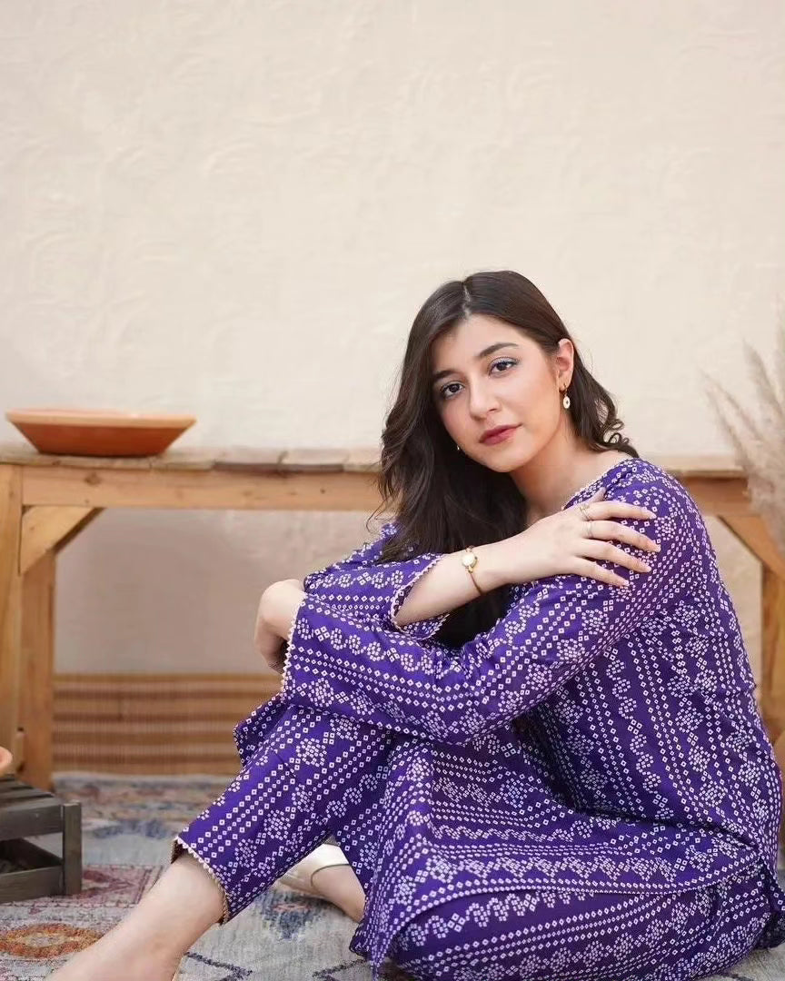 2-Piece Stitched Dress