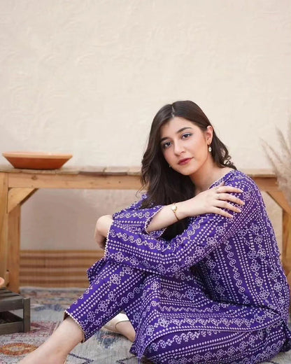 2-Piece Stitched Dress