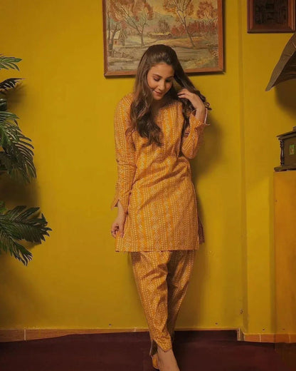 2-Piece Stitched Dress