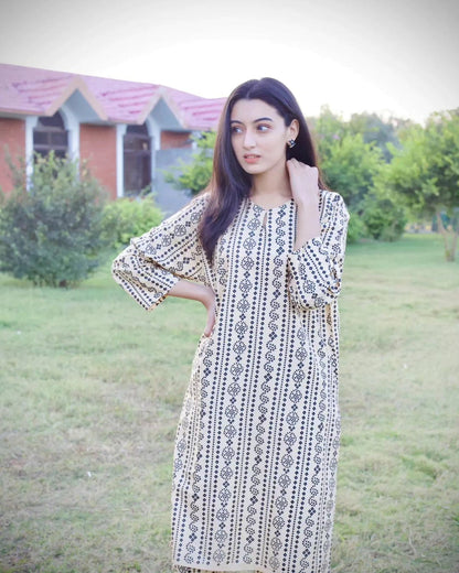 2-Piece Stitched Dress