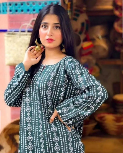 2-Piece Stitched Dress