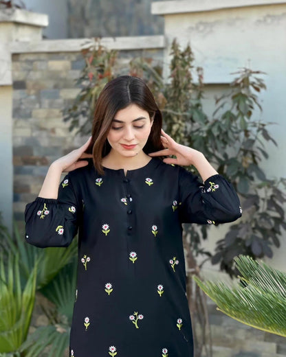 2-Piece Stitched Dress Premium Quality