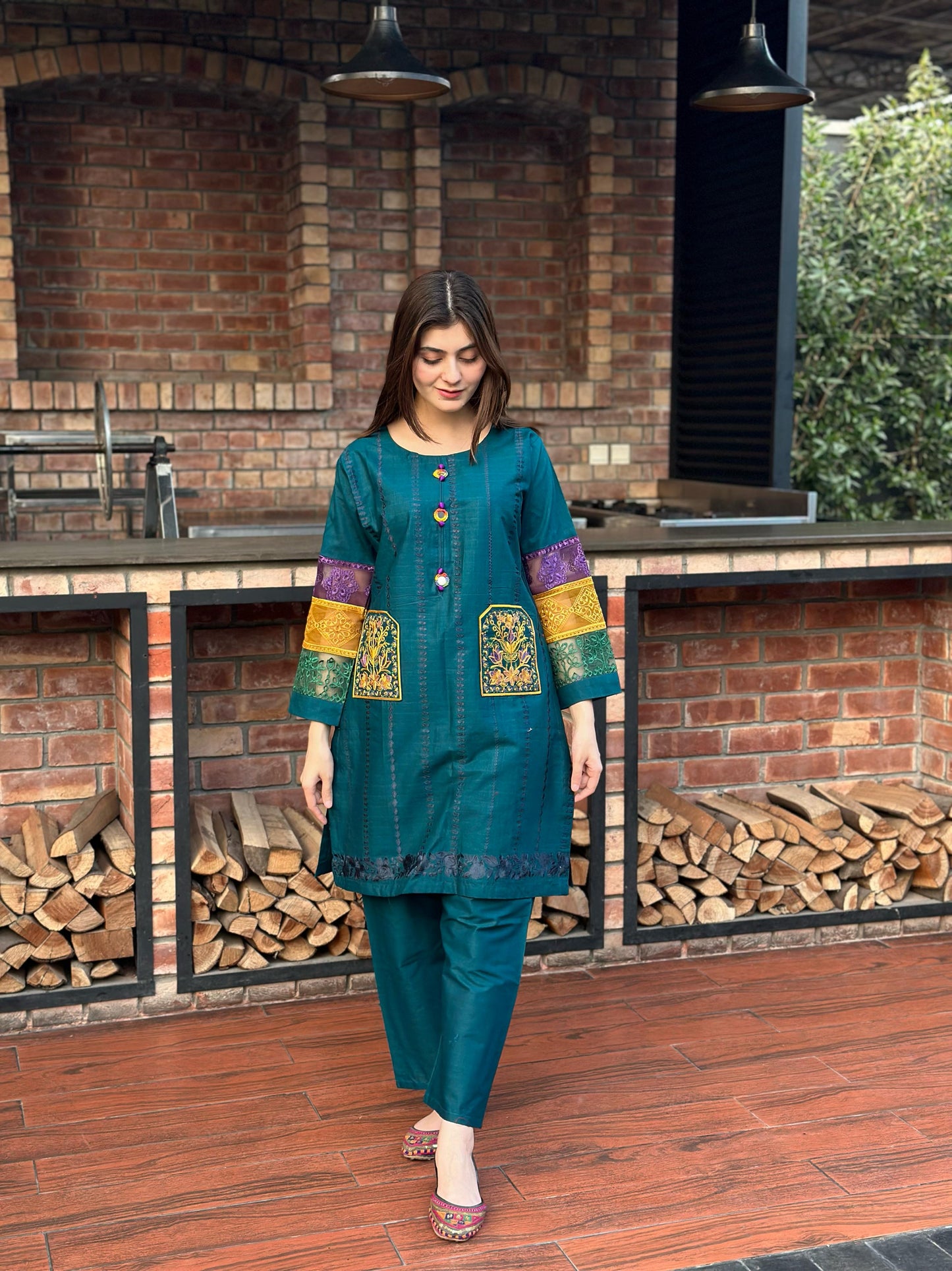 2-Piece Stitched Dress Premium Quality