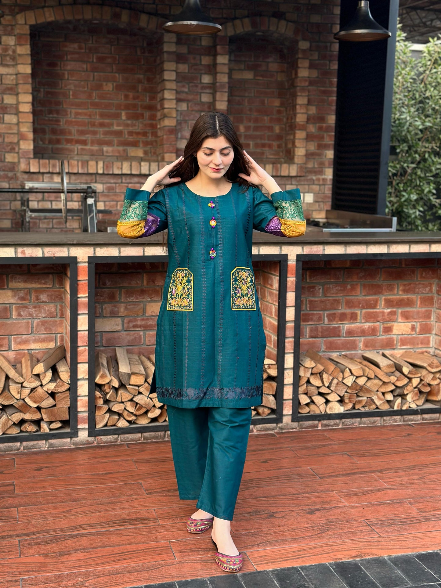 2-Piece Stitched Dress Premium Quality