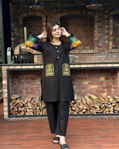 2-Piece Stitched Dress Premium Quality