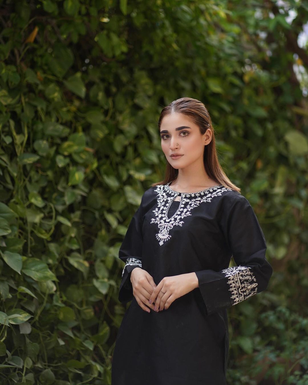 2-Piece Stitched Embroidered Dress Premium Quality