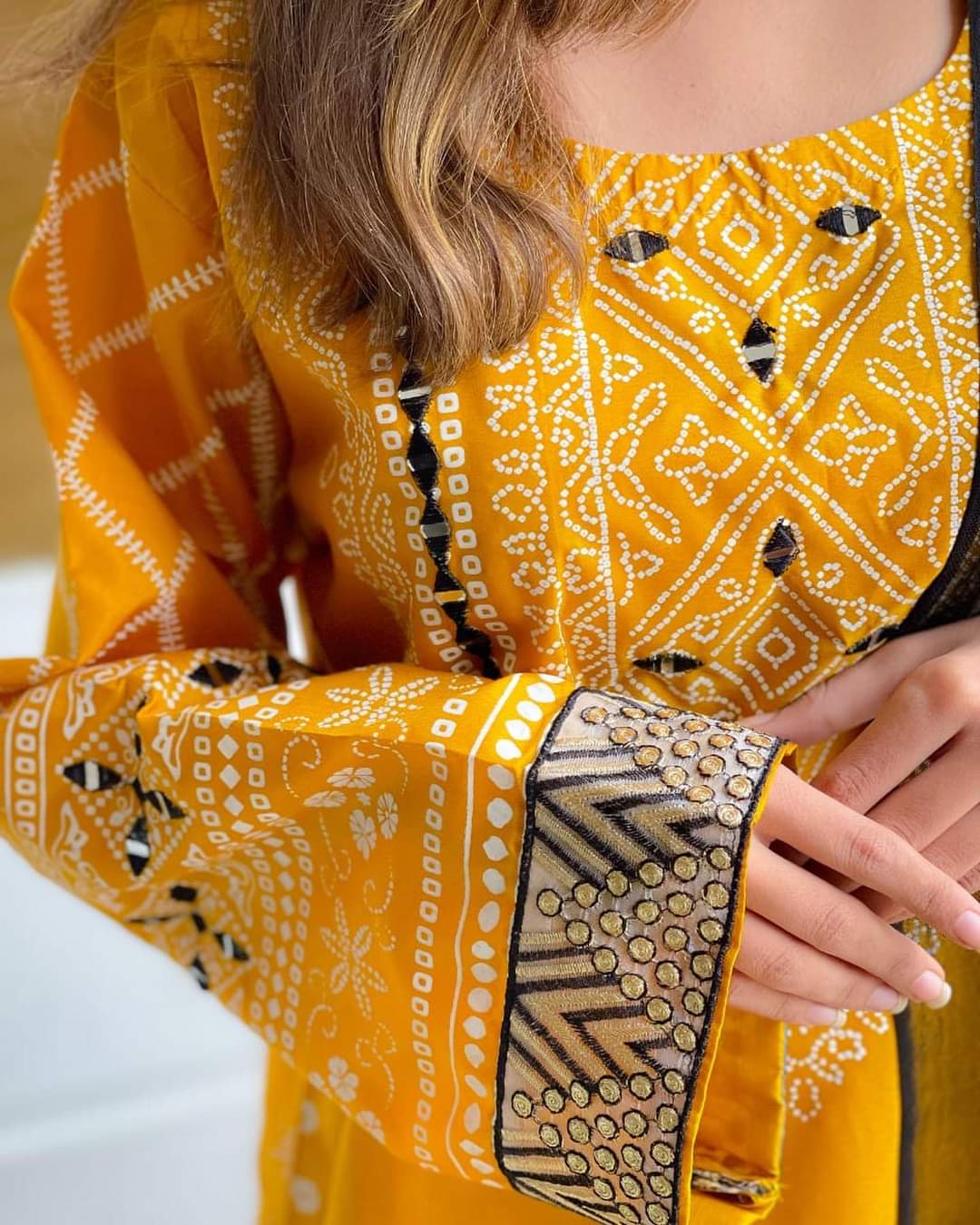 Chunri Silk 3-PIECE Stitched Dress Premium Quality