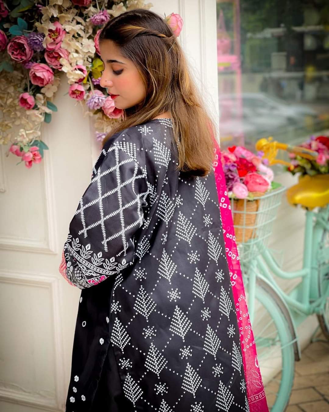 Chunri Silk 3-PIECE Stitched Dress Premium Quality