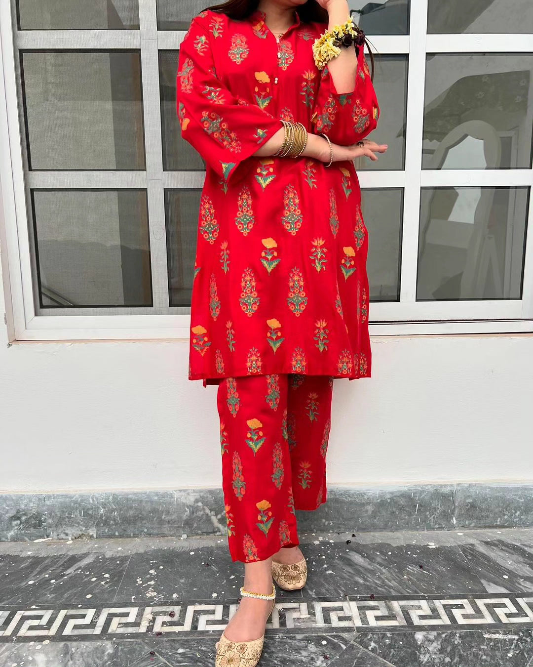 2-Piece Stitched PRINTED Dress Premium Quality