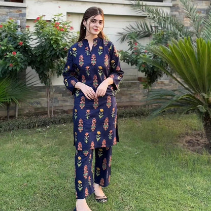 2-Piece Stitched PRINTED Dress Premium Quality