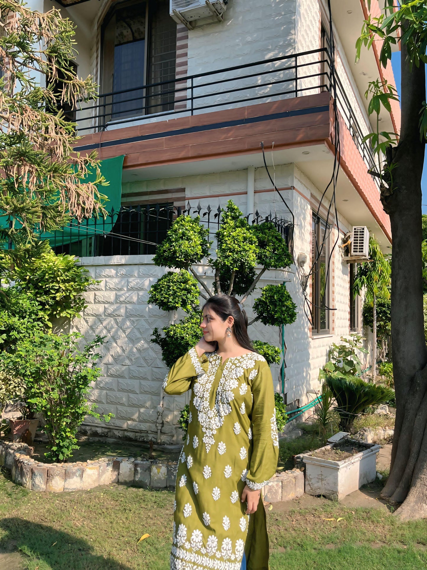 Long Kurti Foam Print