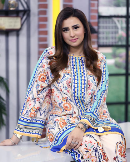 Premium Quality China Grip 2-Piece Stitched Dress