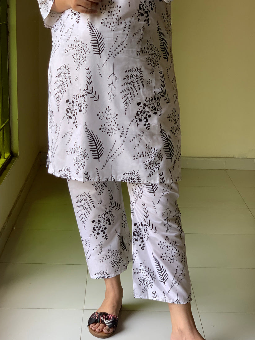 2 Piece Stitched Dress