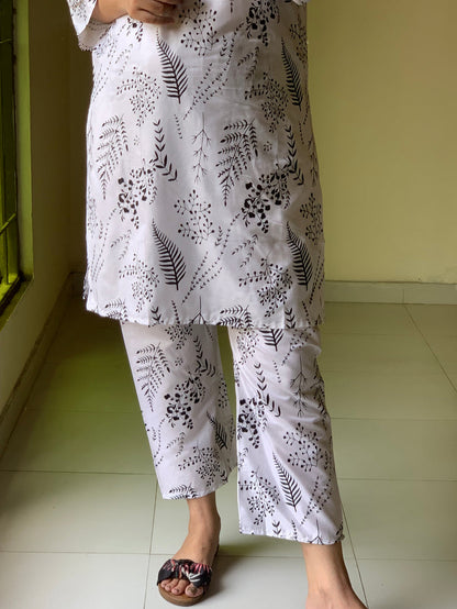 2 Piece Stitched Dress