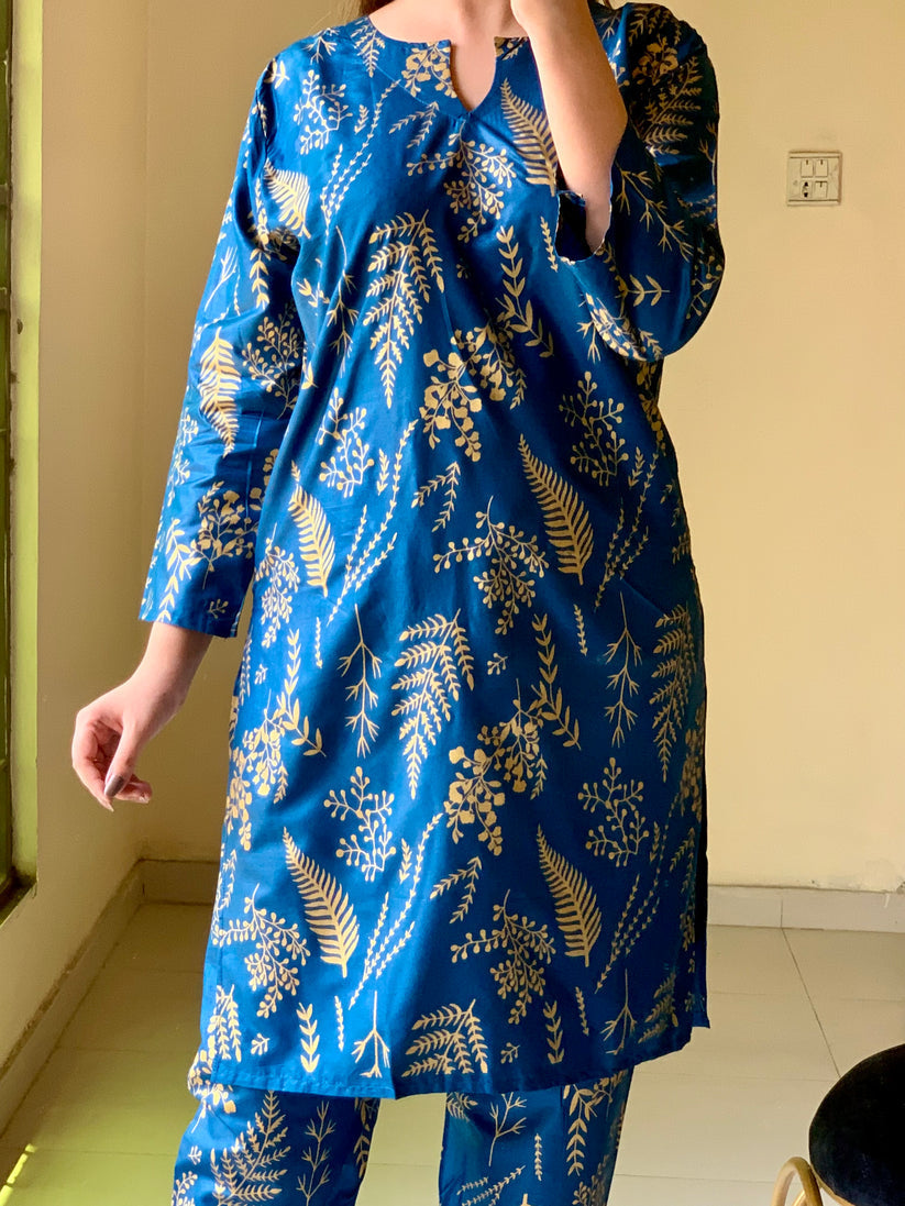 2 Piece Stitched Dress