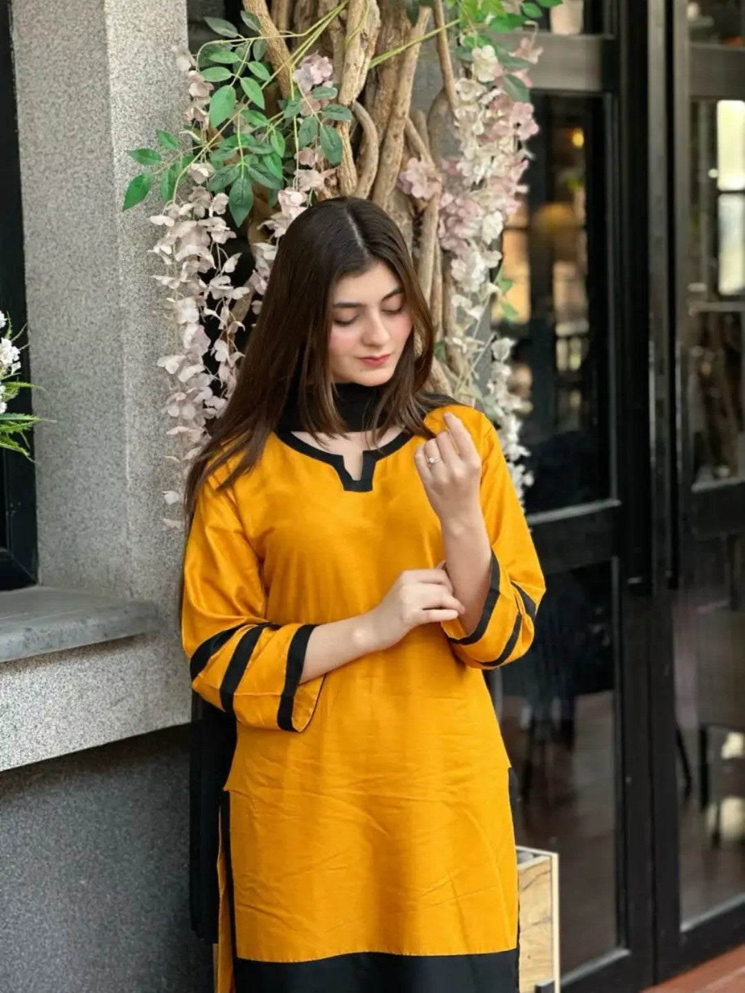 Arabic Lawn Co-ord 2 pes Suit