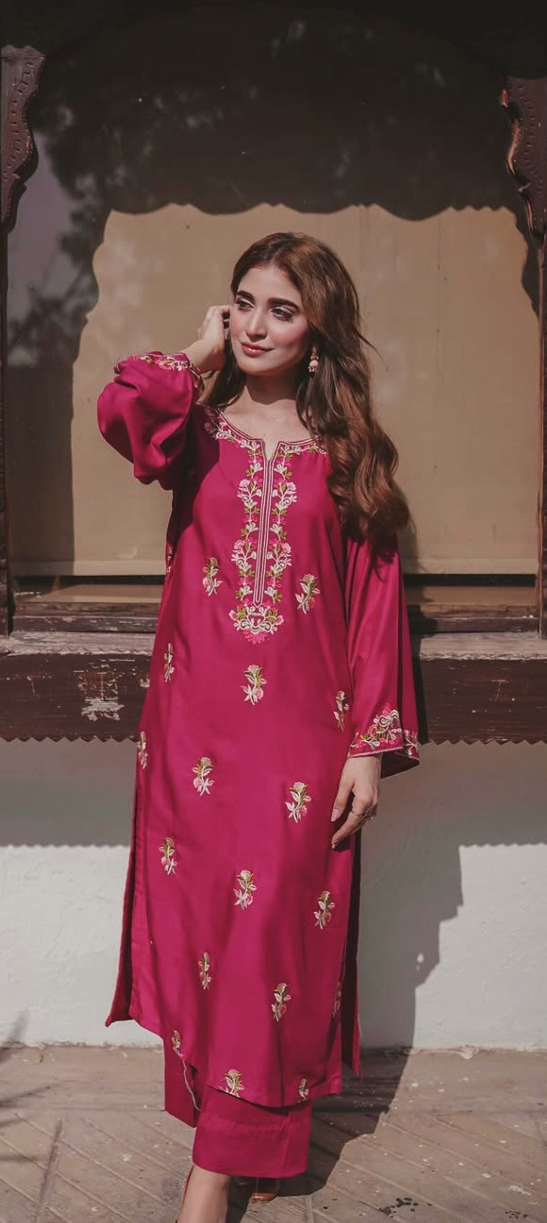 Premium Quality 2-Piece Stitched Long Length Dress