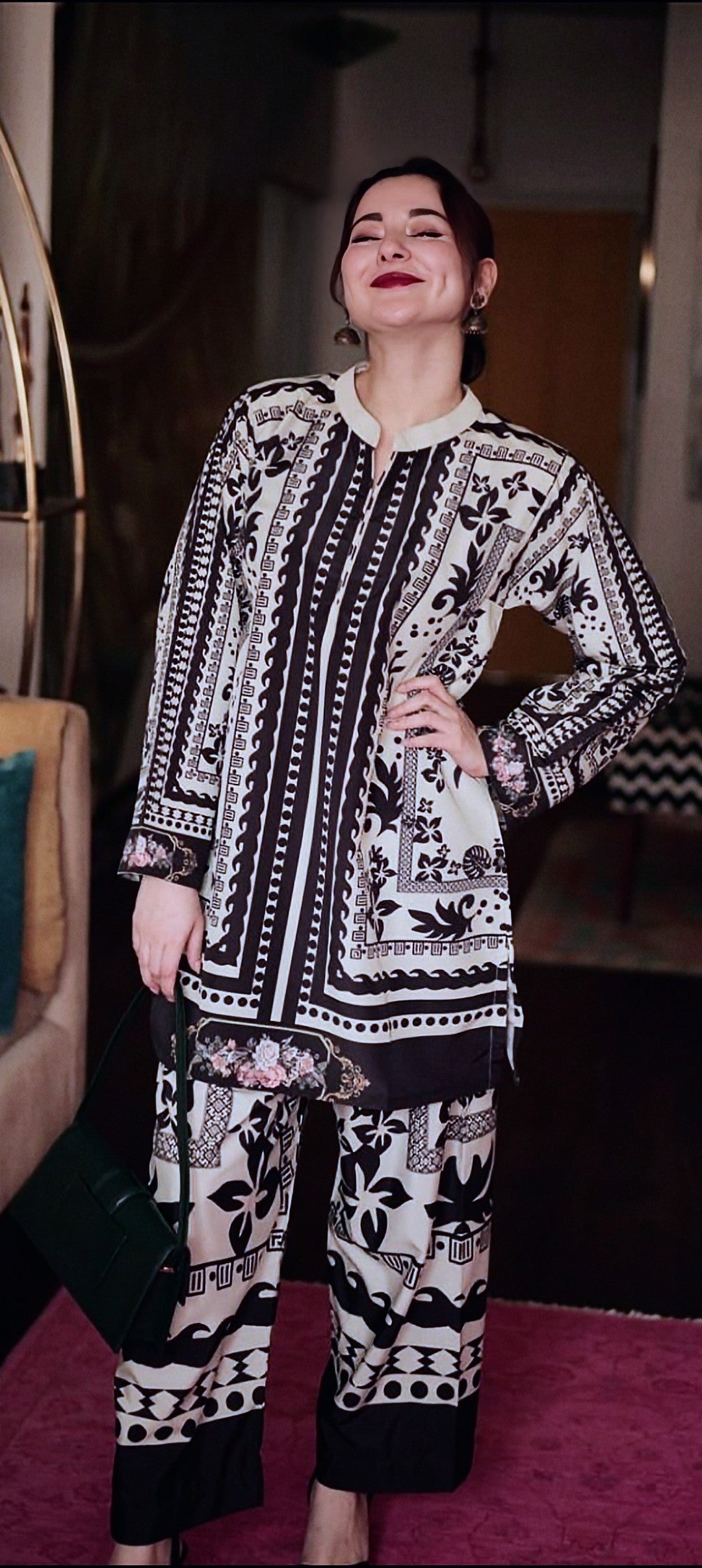 Silk 2-Piece Stitched Dress Premium Quality