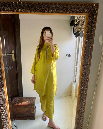 2-Piece Stitched Dress Premium Quality