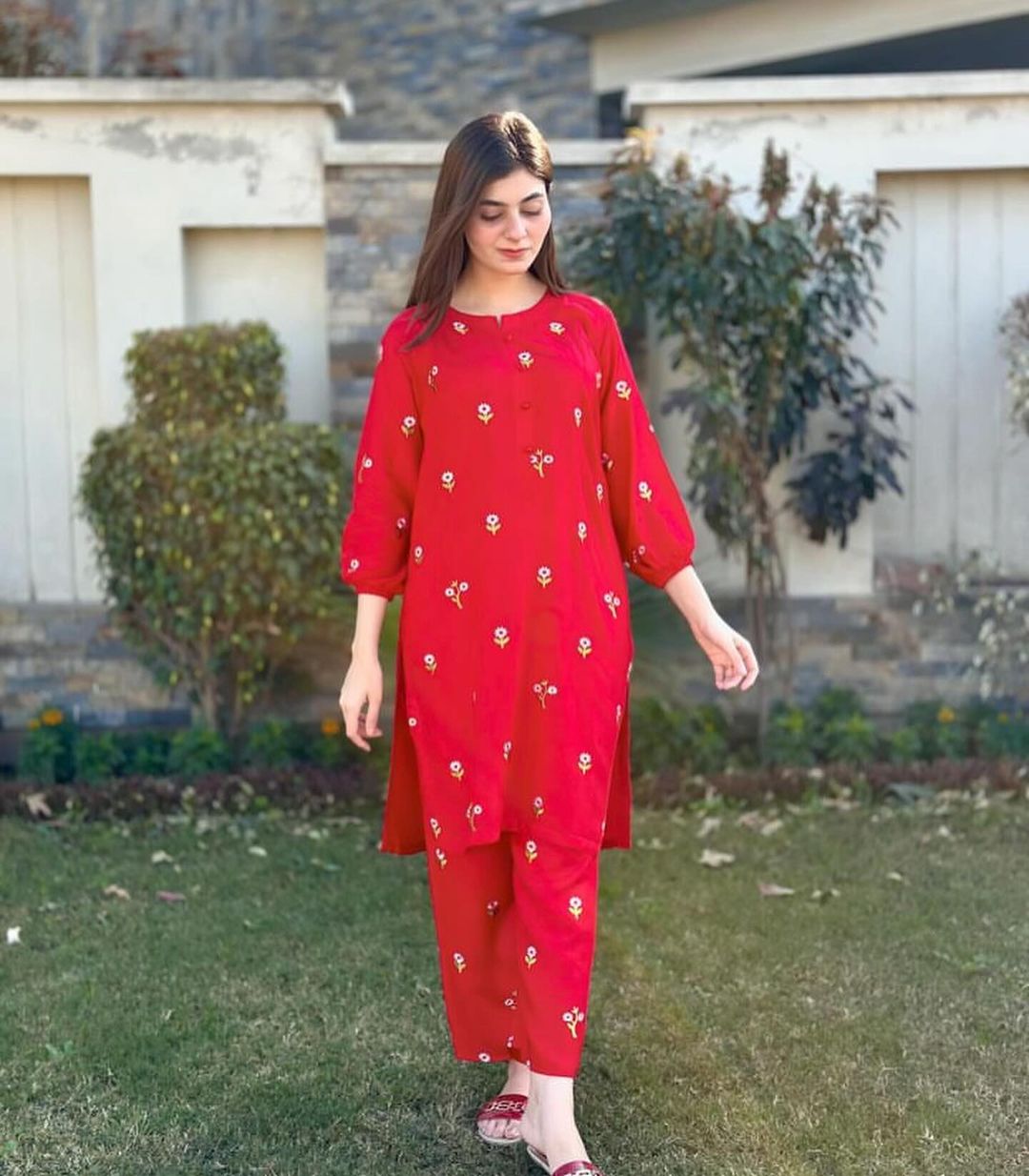 2-Piece Stitched Dress Premium Quality