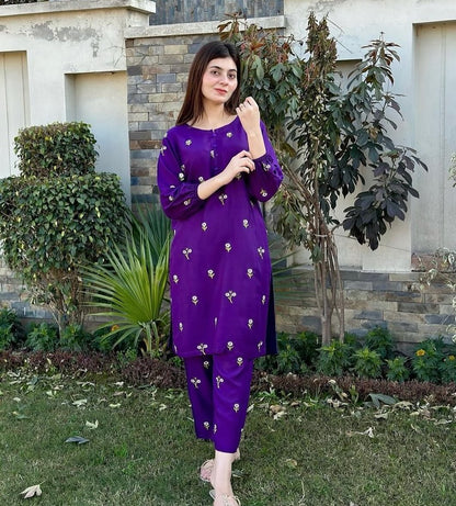 2-Piece Stitched Dress Premium Quality