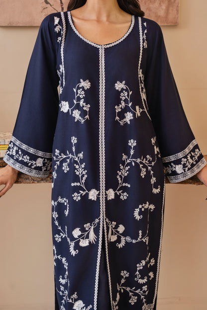 PREMIUM QUALITY 2-PIECE STICHED EMBROIDERED DRESS