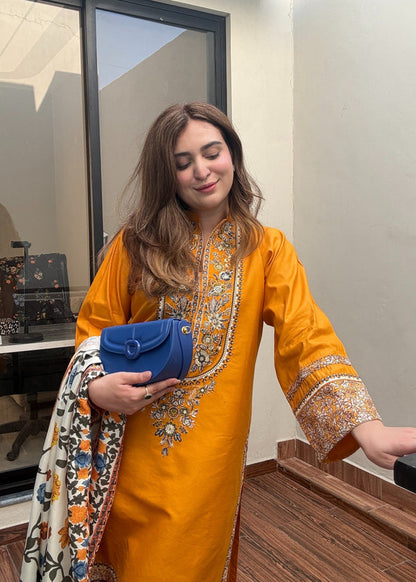 Premium Quality 3-Piece Stitched Dress