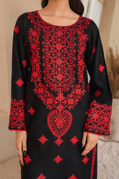 PREMIUM QUALITY 2-PIECE STICHED EMBROIDERED DRESS