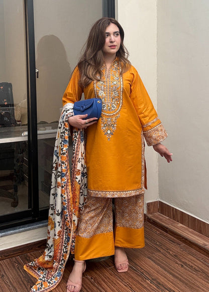 Premium Quality 3-Piece Stitched Dress