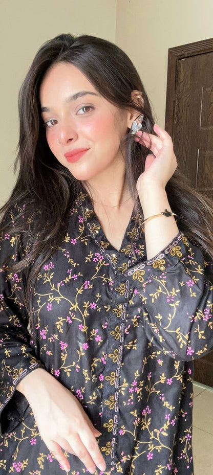 Premium Quality 2-Piece Stitched Long Length Dress