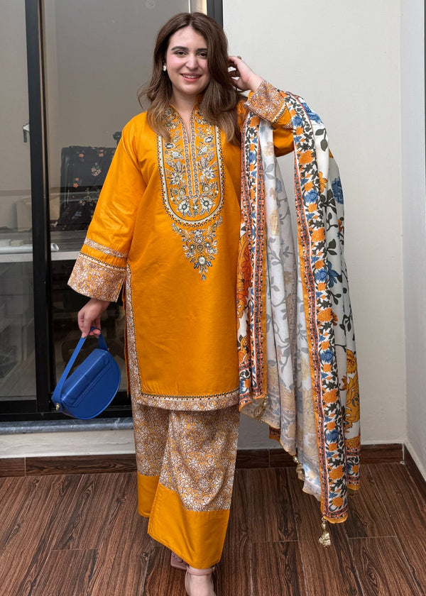 Premium Quality 3-Piece Stitched Dress