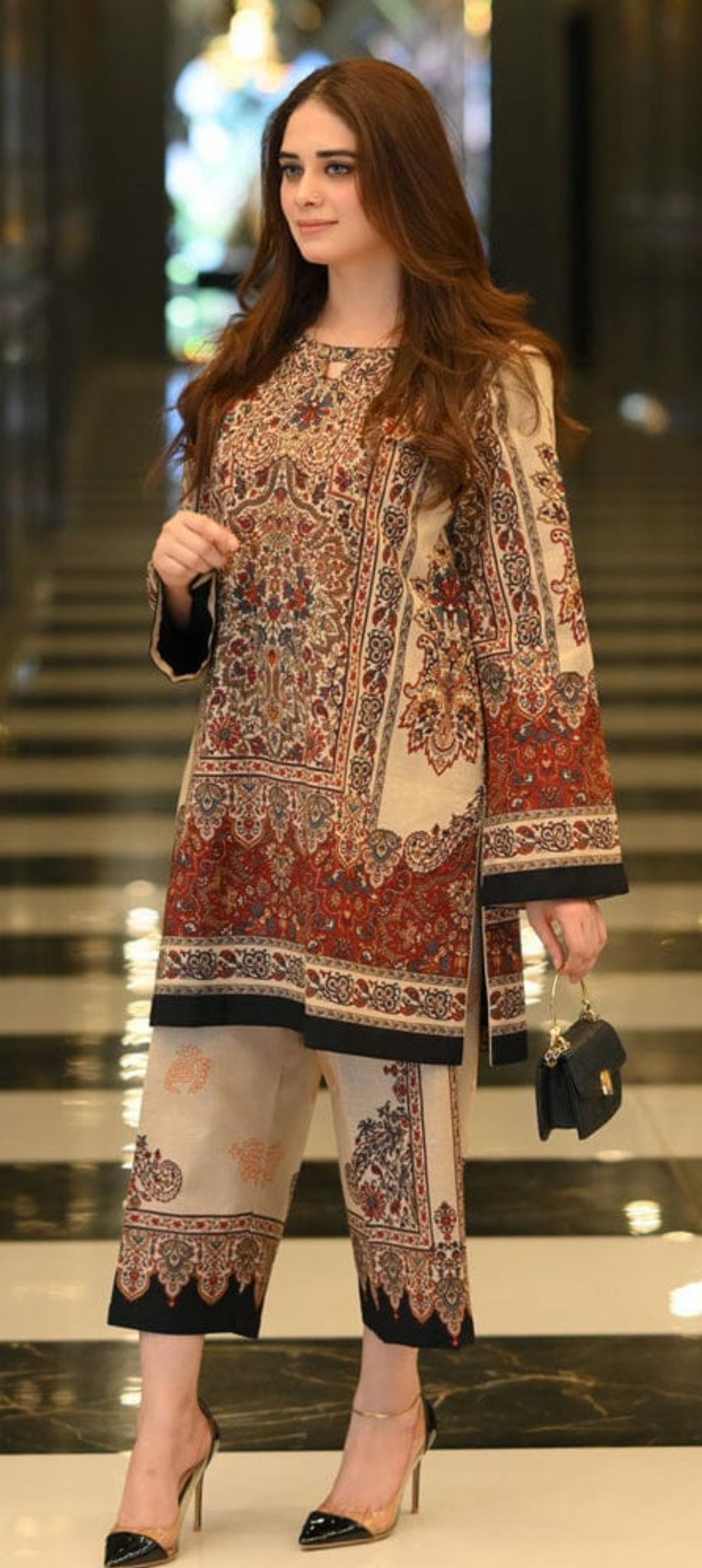 2-Piece Stitched Dress Premium Quality