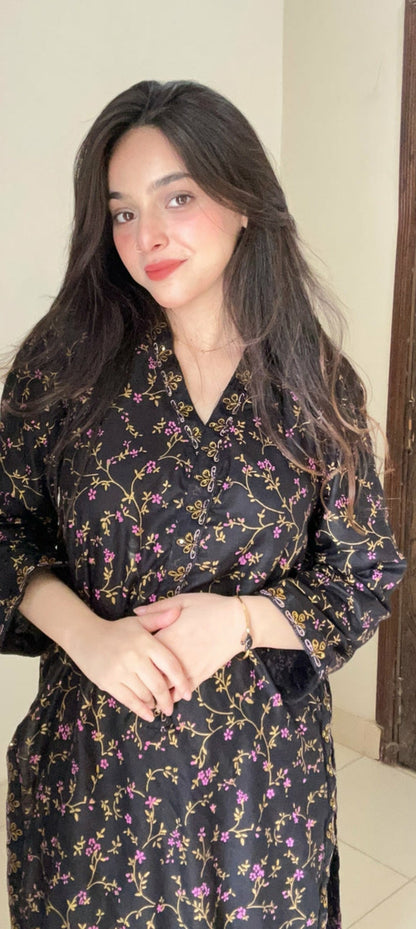 Premium Quality 2-Piece Stitched Long Length Dress