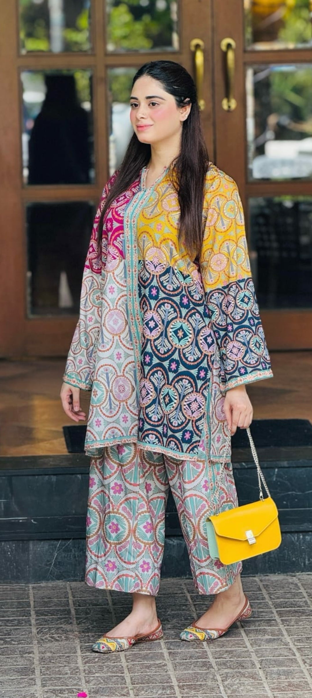 Premium Quality 2-Piece Stitched Printed Dress