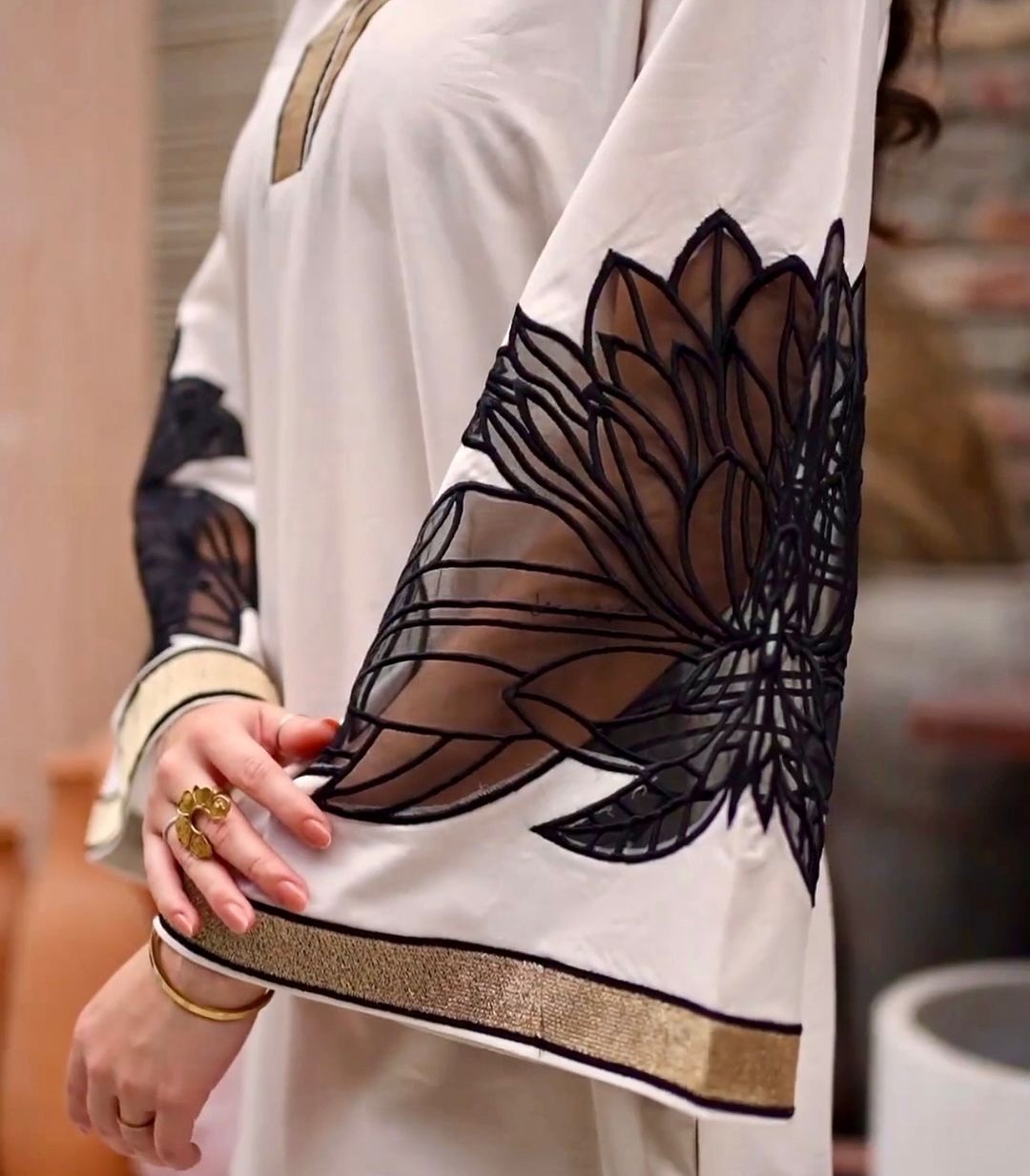 Lotus Plazo 2-Piece Stitched