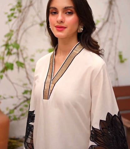 Lotus Plazo 2-Piece Stitched